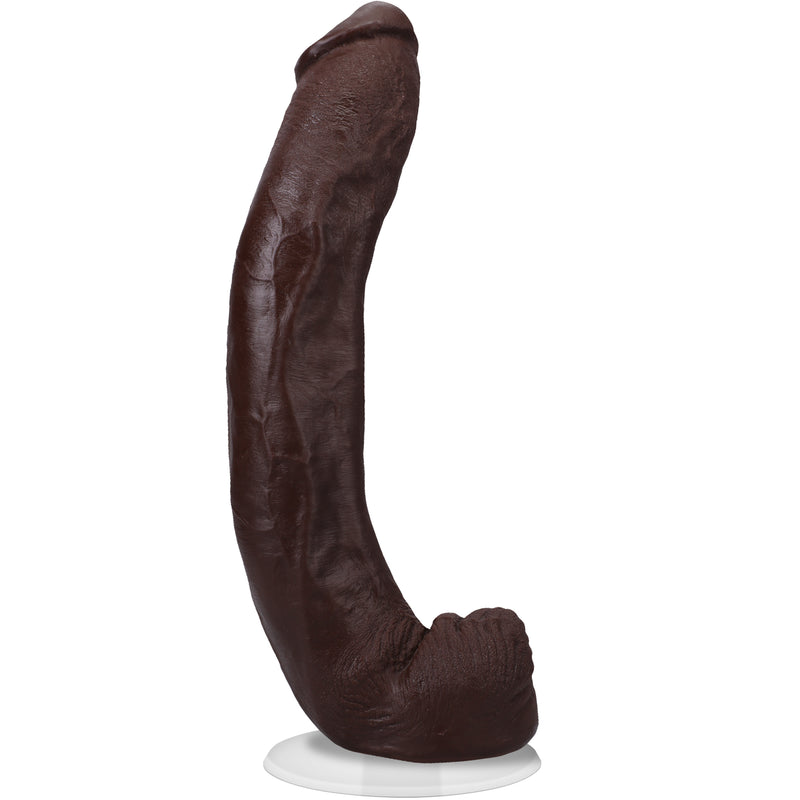 Doc Johnson Signature Cocks - Dredd - 13.5 Inch Ultraskyn Cock With Removable Vac-U-Lock Suction Cup - Chocolate