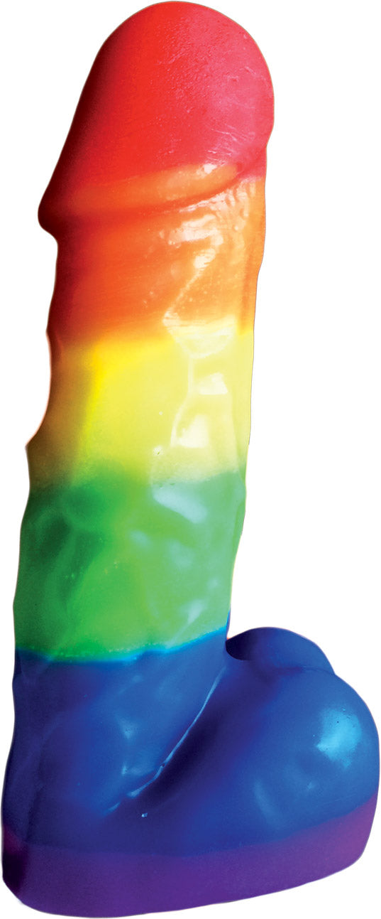 Hott Products Rainbow Pecker Party Candle 7 Inches