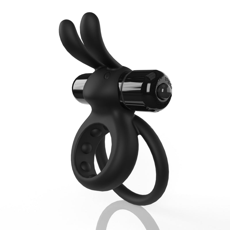 Screaming O Screaming O 4b - Ohare Wearable Rabbit Vibe - Black