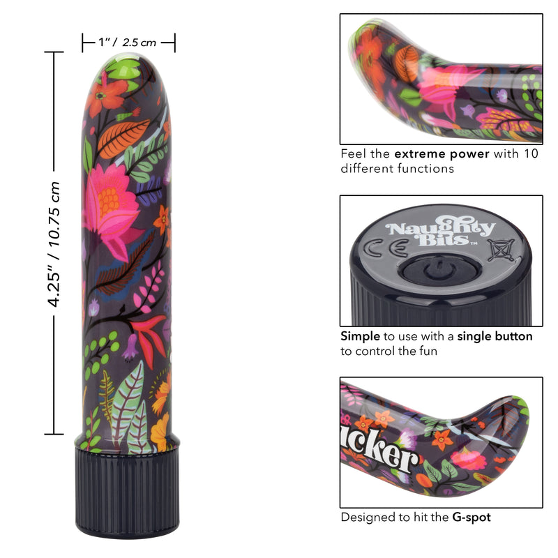 CalExotics Naughty Bits Lil' Fucker Mini G-Spot Vibrator