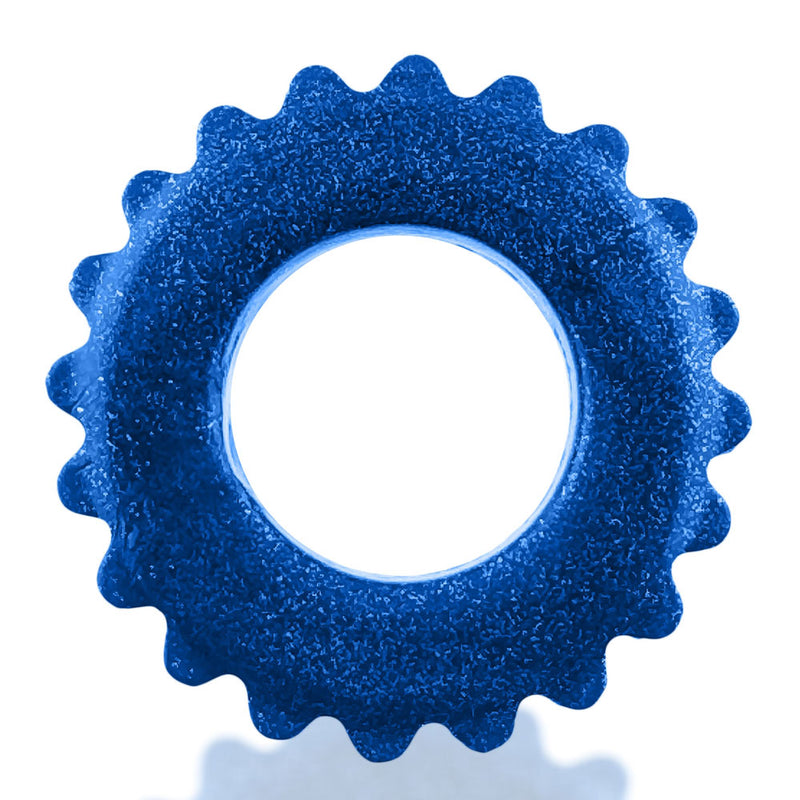 Oxballs Plushy Single Ring - Blue Fire
