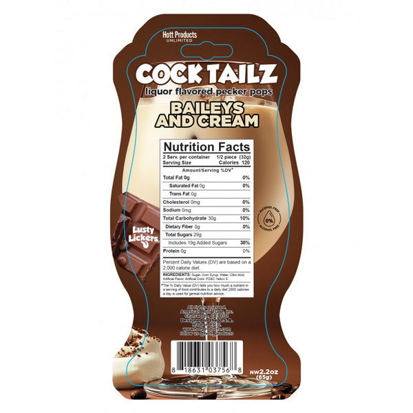 Hott Products Cocktailz Baileys and Cream Pecker Pop