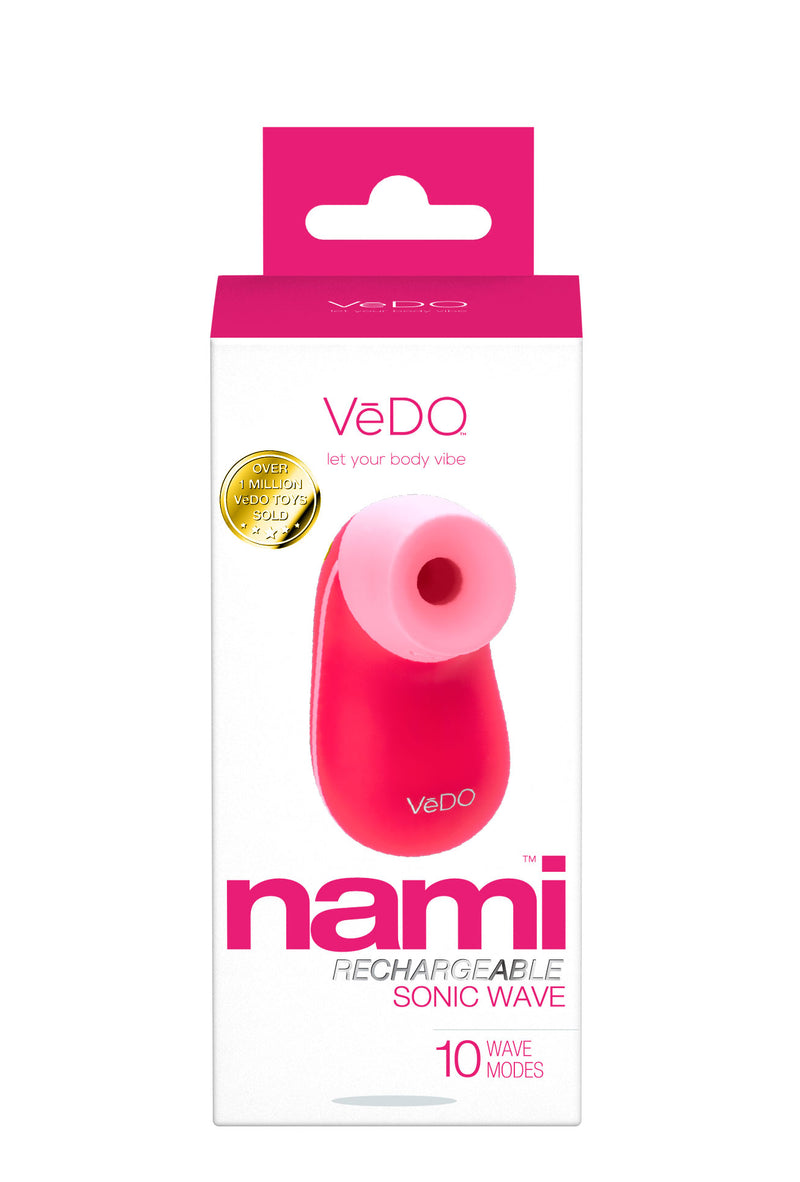 VeDO Nami Rechargeable Sonic Vibe - Foxy Pink