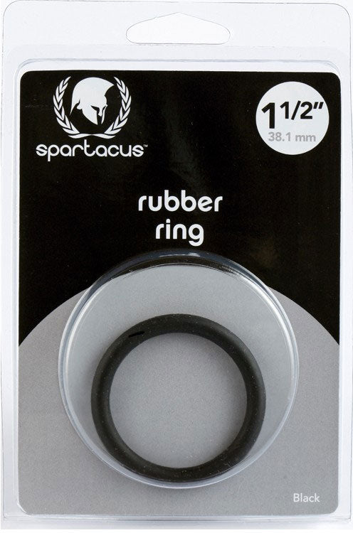 Spartacus 1.5 Inch Rubber C-Ring - Black