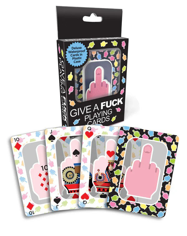 Little Genie Fu Finger Waterproof Playing Cards