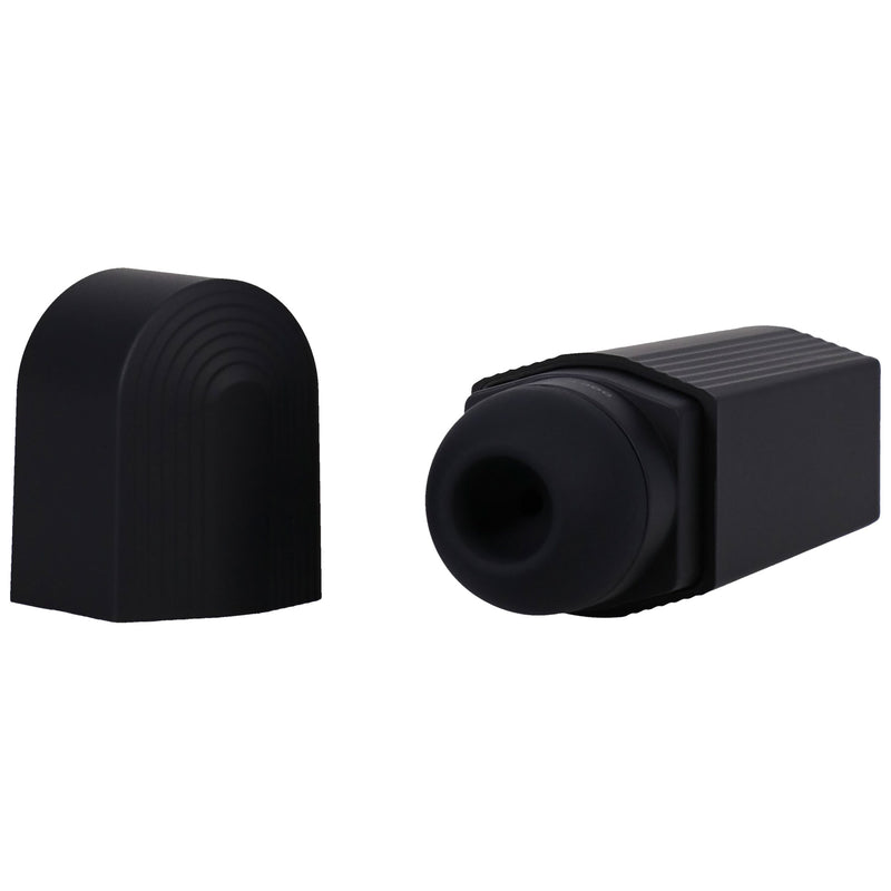 Doc Johnson This Product Sucks - Sucking Clitoral Stimulator - Rechargeable - Black