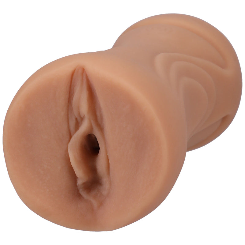 Doc Johnson Signature Strokers - Cindy Starfall Pocket Pussy - Vanilla - Stroker Masturbator - Realistic Pocket Pussy
