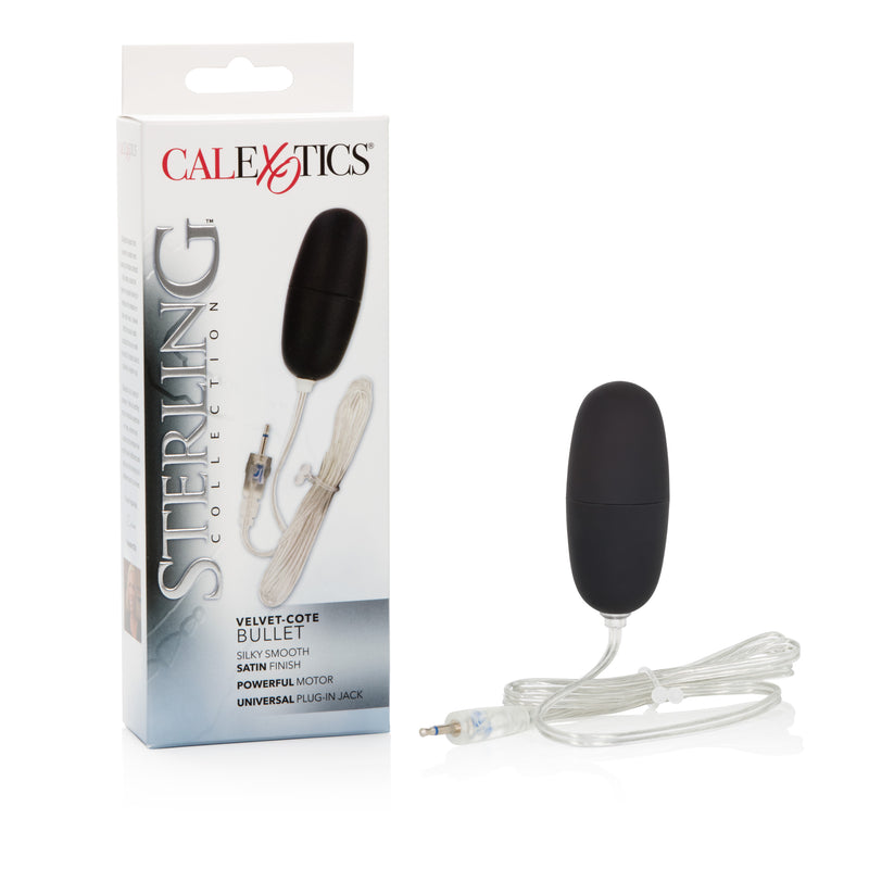 CalExotics Sterling Collection Velvet-Cote Bullet
