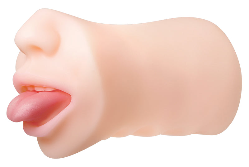 Evolved Novelties Real Mouth Stroker - Stroker Masturbator - Realistic Pocket Pussy