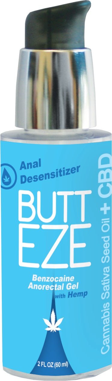 Body Action Butt Eze Anal Desensitizer - 2 Fl. Oz. / 60 ml