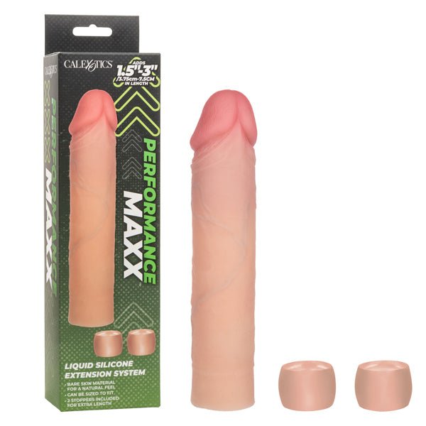CalExotics Performance Maxx Liquid Silicone Extension System - Ivory