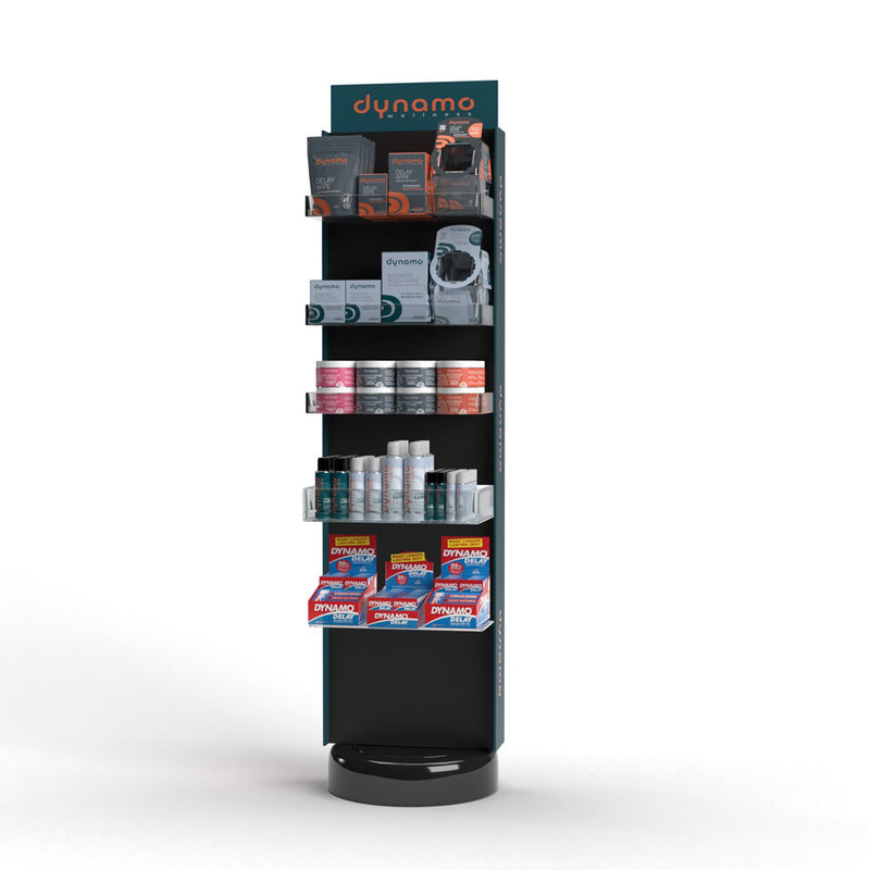 Screaming O Dynamo Wellness Floor Display