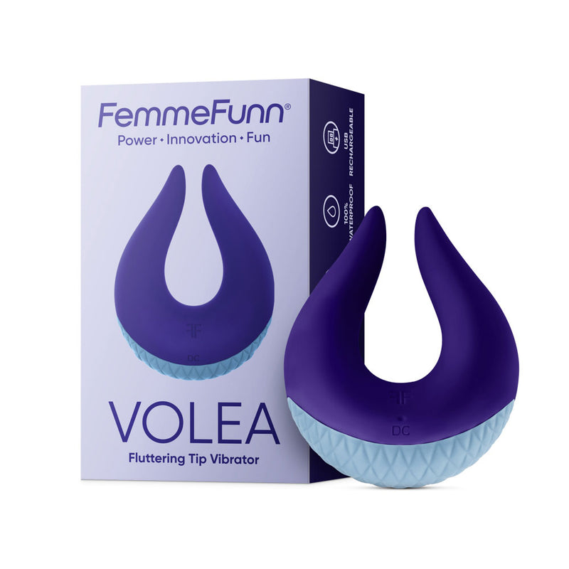 Femme Funn Volea - Dark Purple / Light Blue Base