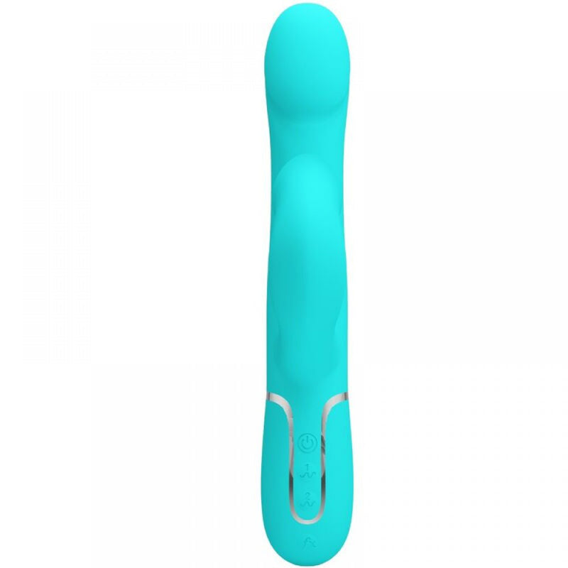Pretty Love Falin Rabbit Vibrator Pearls - Turquoise