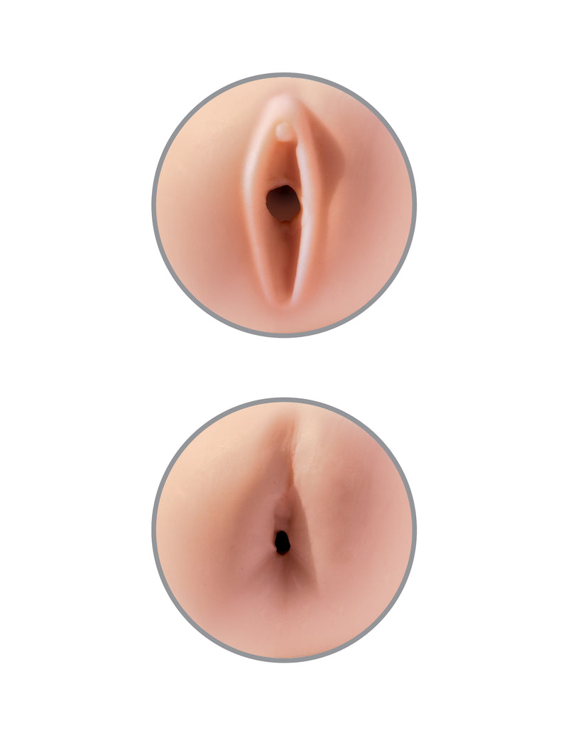 Pipedream Extreme Tight Grip Pussy and Ass Masturbator - Stroker Masturbator - Pocket Pussy