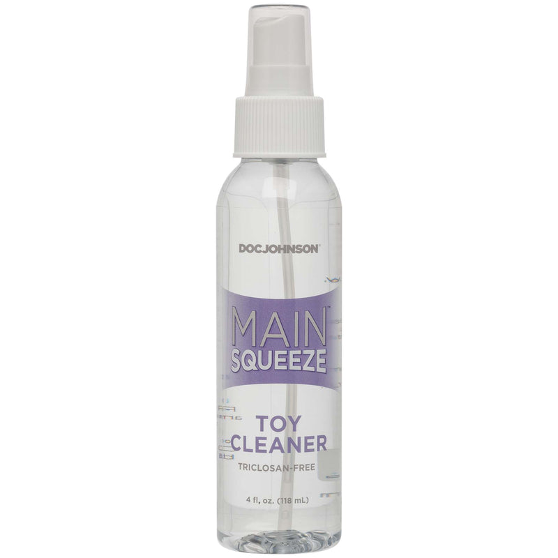 Doc Johnson Main Squeeze - Toy Cleaner - 4 Fl. Oz. Bulk