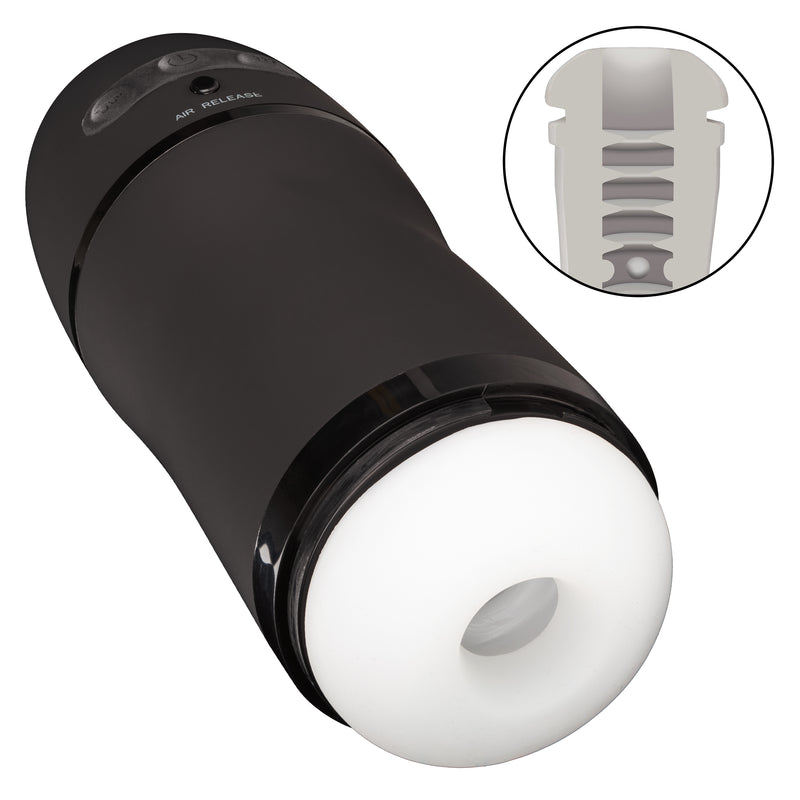 CalExotics Optimum Power Pulsar Stroker - Automatic Stroker Masturbator - Canister Masturbation Cup