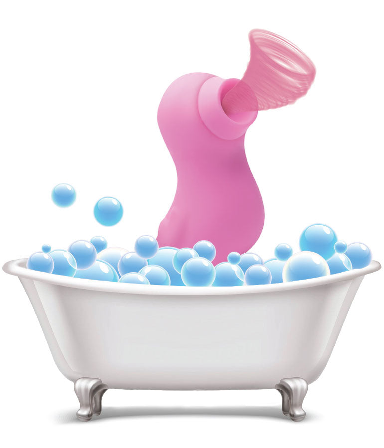 XR Brands Sucky Ducky Silicone Clitoral Stimulator - Pink