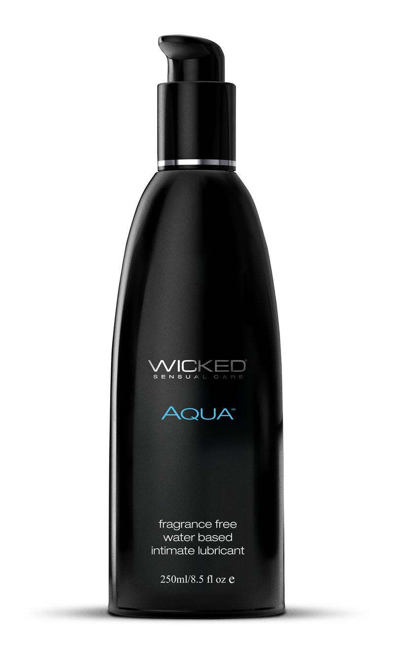 Wicked Sensual Care Aqua Water-Based Lubricant - 8.5 Fl. Oz.