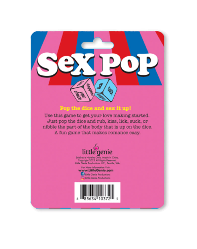 Little Genie Sex Pop Popping Dice Game
