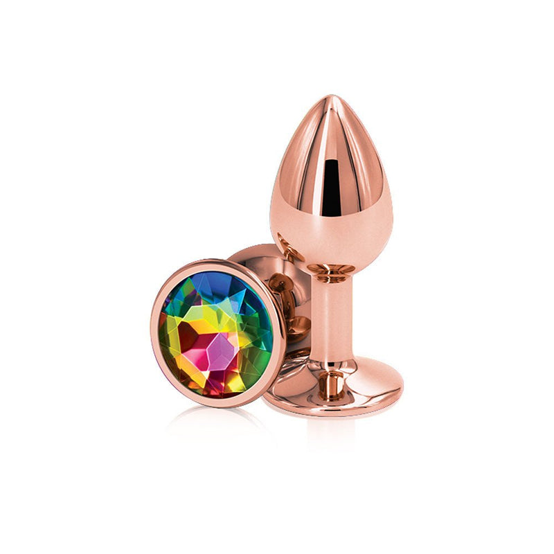 nsnovelties Rear Assets - Rose Gold - Small - Rainbow