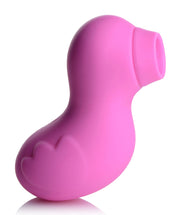 "Sucky Ducky Silicone Clitoral Stimulator - Pink INM-AG685PNK"