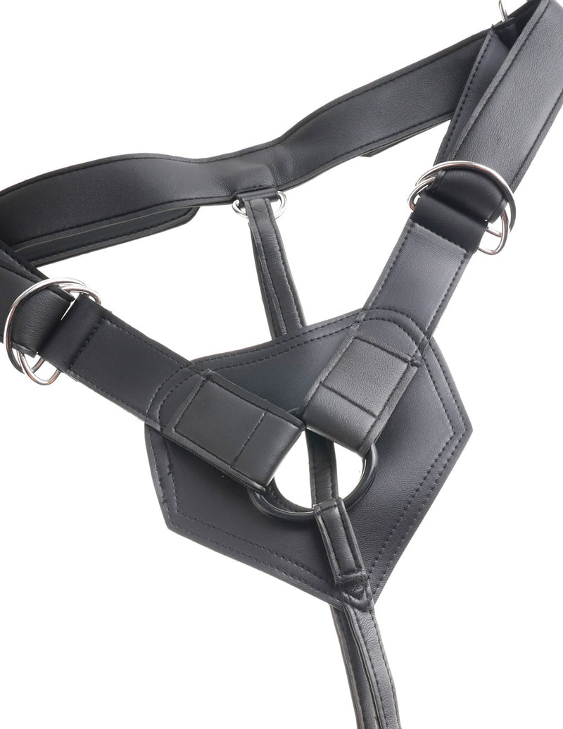 Pipedream King Cock Strap-on Harness with 7 Inch Cock - Tan