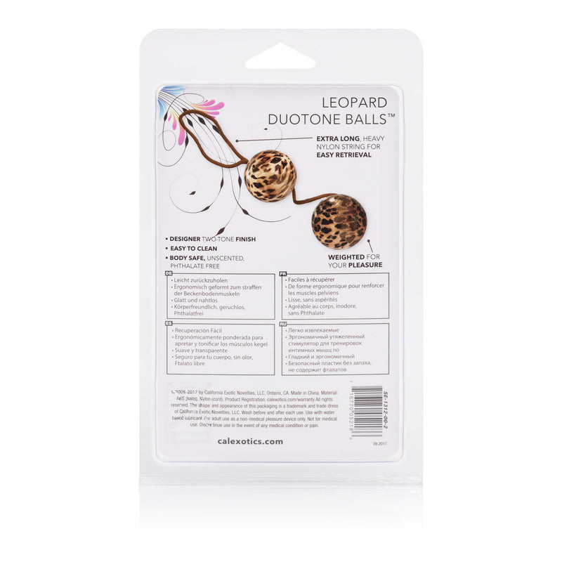 CalExotics The Leopard Duo Tone Balls