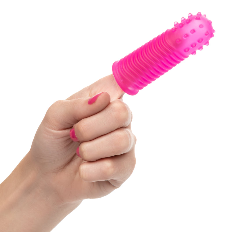 CalExotics Intimate Play Finger Tingler - Pink