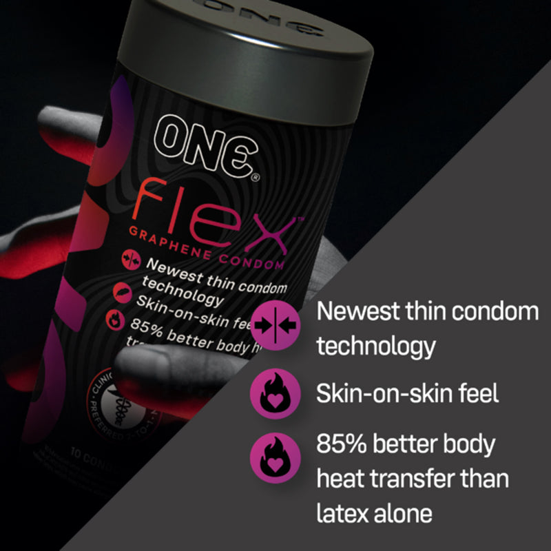 Paradise Marketing One Flex 10 Count Condoms