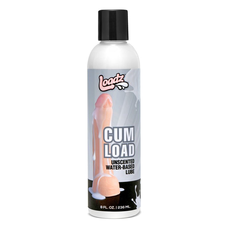 XR Brands Loadz Cum Load Unscented Water-Based Lube 8 Fl. Oz