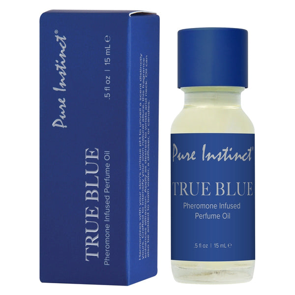 Classic Brands Pure Instinct Pheromone Perfume Oil Original Dropper True Blue 15ml .5fl Oz