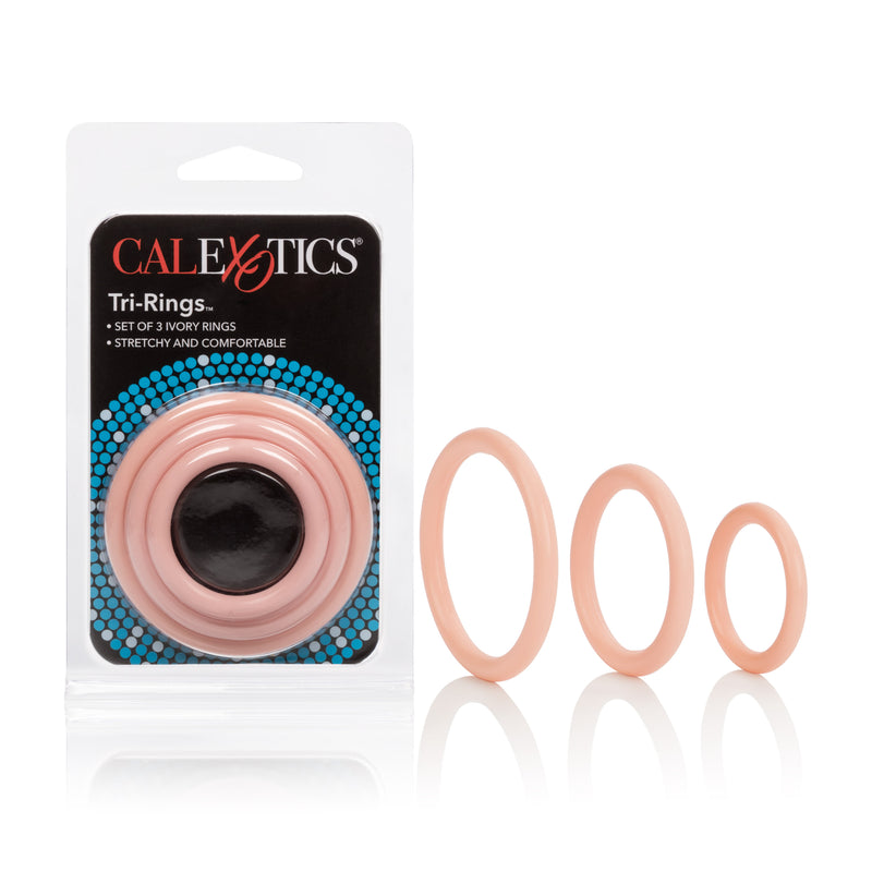 CalExotics Tri-Rings Natural