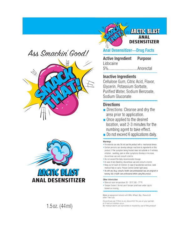 Little Genie Smack That Anal Desensitizer Arctic Blast 1.5 Oz