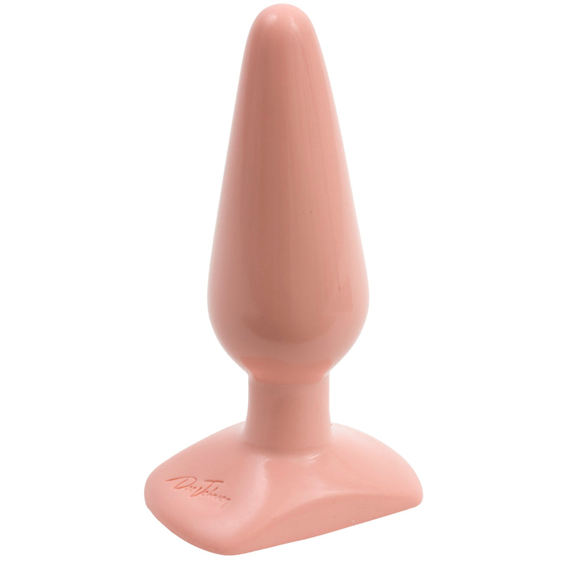 Doc Johnson Classic Butt Plug Smooth - Medium - White
