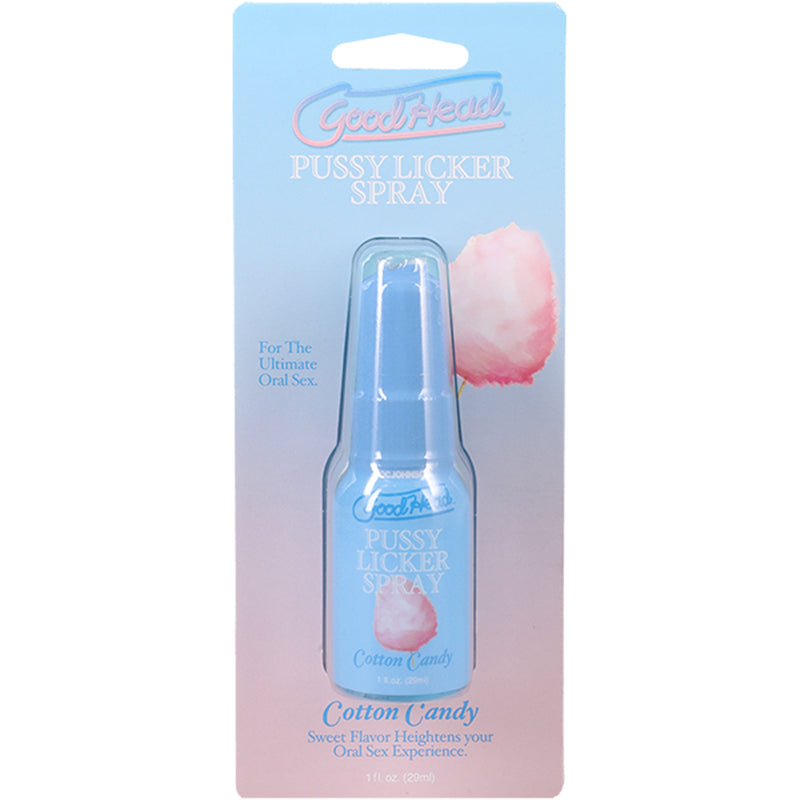 Doc Johnson Goodhead Pussy Licker Spray Cotton Candy 1 Fl