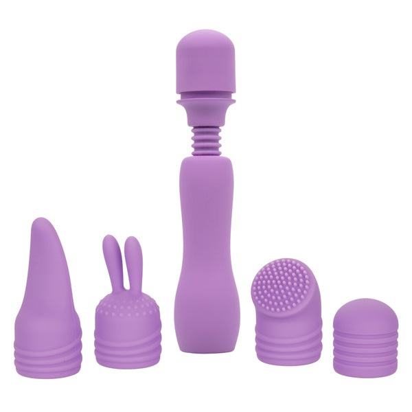 CalExotics First Time Rechargeable Travel Teaser Kit - Purple