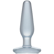 "Crystal Jellies Butt Plug - Medium - Clear DJ0289-04"