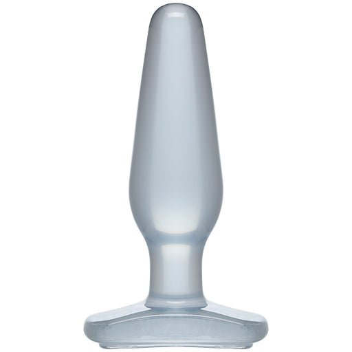 "Crystal Jellies Butt Plug - Medium - Clear DJ0289-04"
