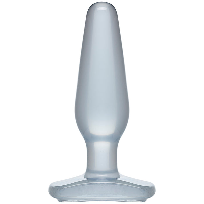 "Crystal Jellies Butt Plug - Medium - Clear DJ0289-04"