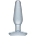 "Crystal Jellies Butt Plug - Medium - Clear DJ0289-04"