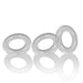 "Willy Rings 3-Pack Cockrings - Clear OX-3047-CLR"