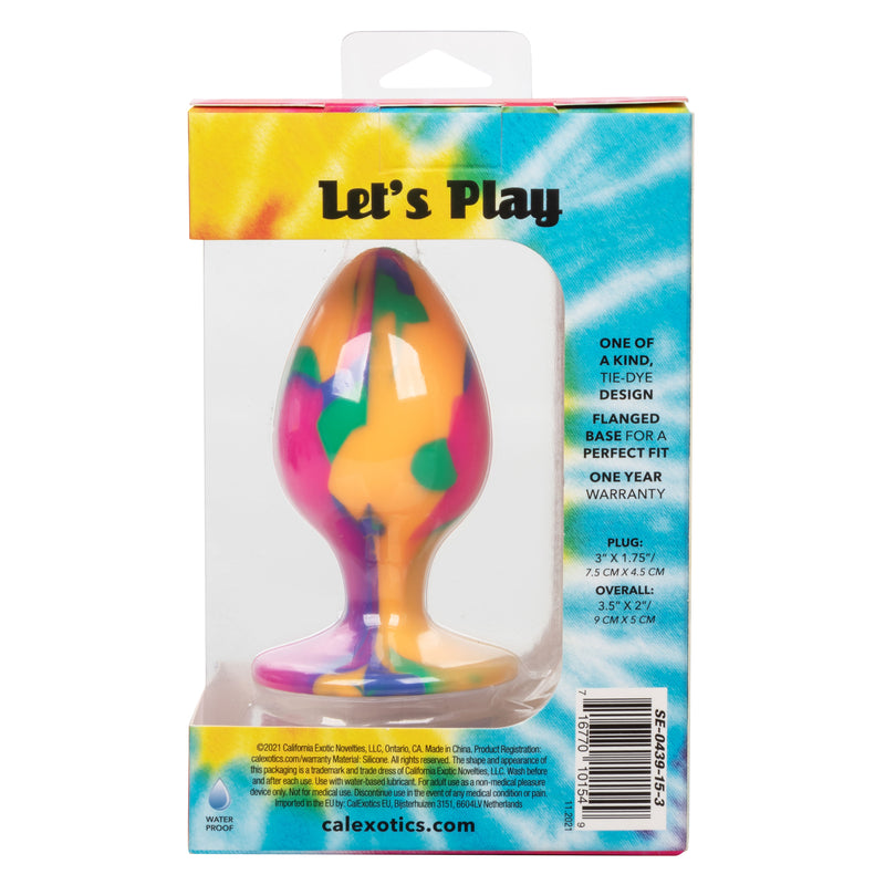 CalExotics Cheeky Large Tie-Dye Plug