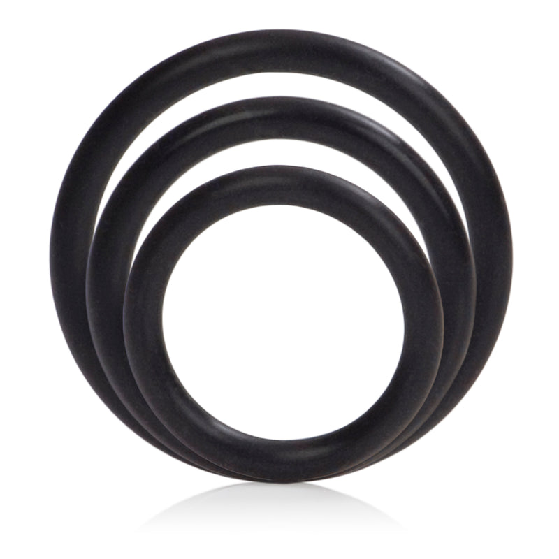 CalExotics Silicone Support Rings - Black