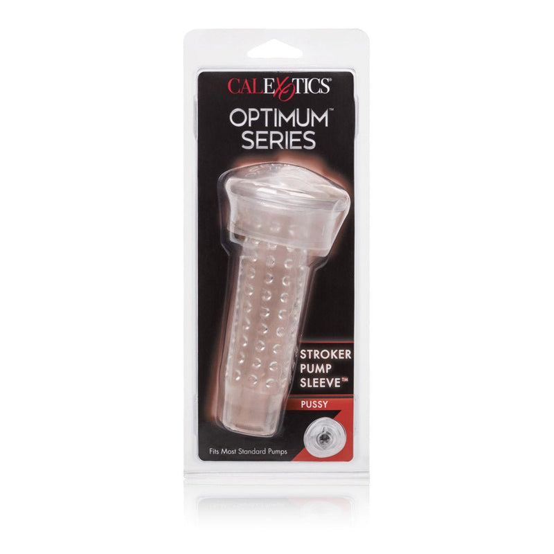 CalExotics Optimum Series Stroker Pump Sleeve Pussy - Stroker Masturbator - Penis Pump Sleeve - Stroker Sleeve