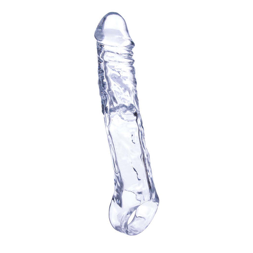 "Magic Penis Extender and Ball Strap 7.5 Clear NW3227"