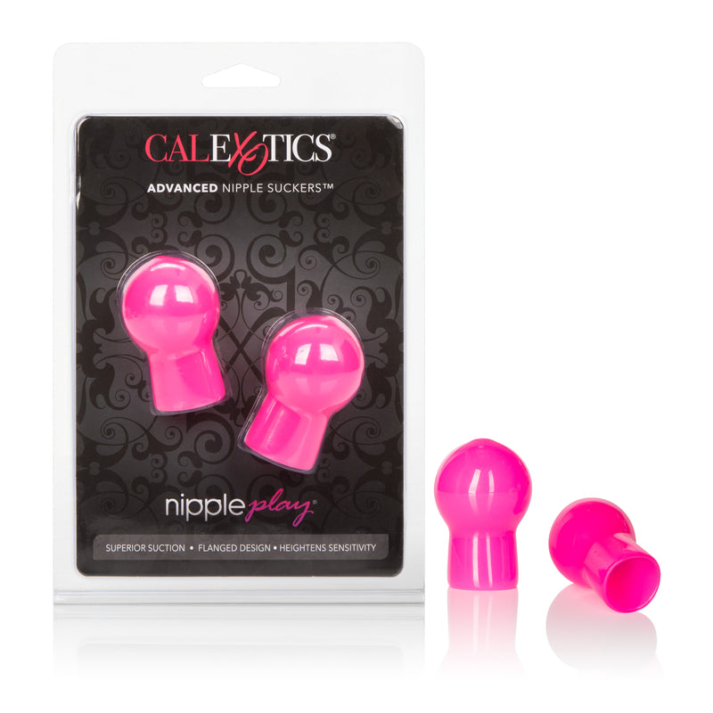CalExotics Nipple Play Advanced Nipple Suckers - Pink