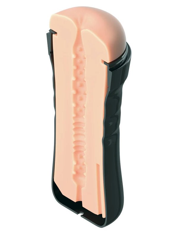 Pipedream PDX Extreme - Wet Bussies Super Bangin' Butthole - Light - Realistic Stroker Masturbator - Canister Masturbation Cup