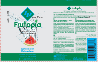 I.D. Lubricants ID Frutopia Natural Flavor Watermelon 3.4 Oz