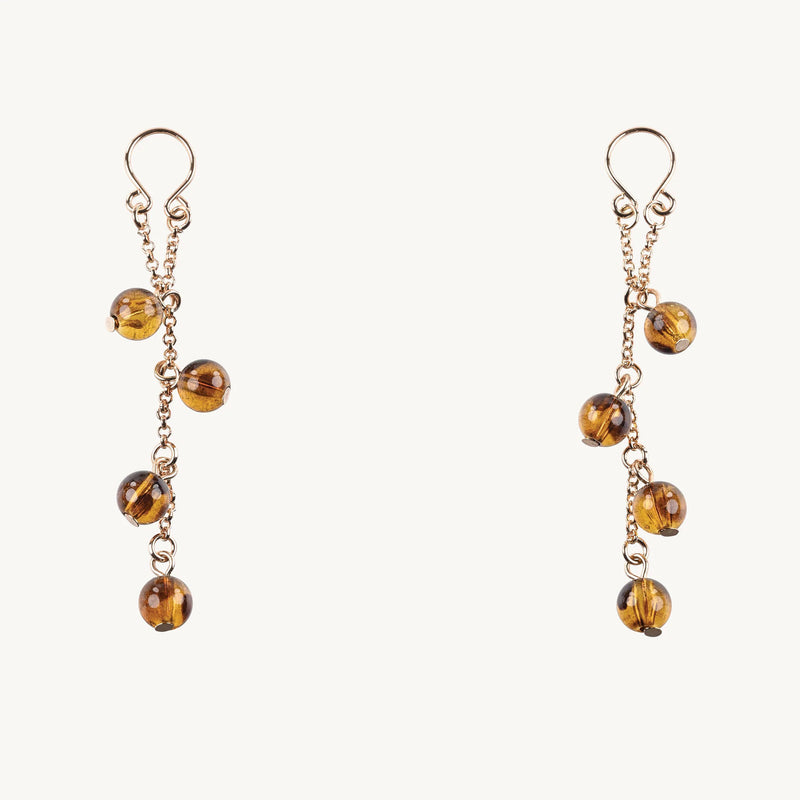 Sportsheets Sincerely Amber Nipple Jewelry